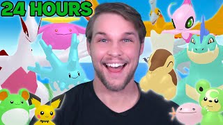 🔴LIVE🔴24 Hours to Catch EVERY Shiny Johto Pokemon! [PM7 Shiny Johto Event]