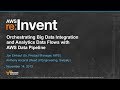Big Data Integration & Analytics Data Flows with AWS Data Pipeline (BDT207) | AWS re:Invent 2013