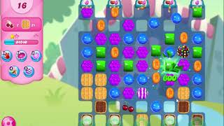 Candy Crush Saga 6965 No boosters 3 Stars Golden Crown nd 2nd place in Race!