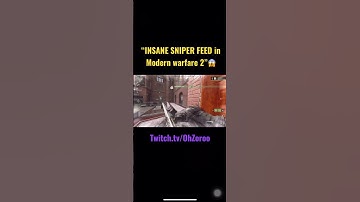 “INSANE SNIPER KILL FEED in Modern Warfare 2” 😱 #shorts #short #shortsvideo #shortvideo #trending