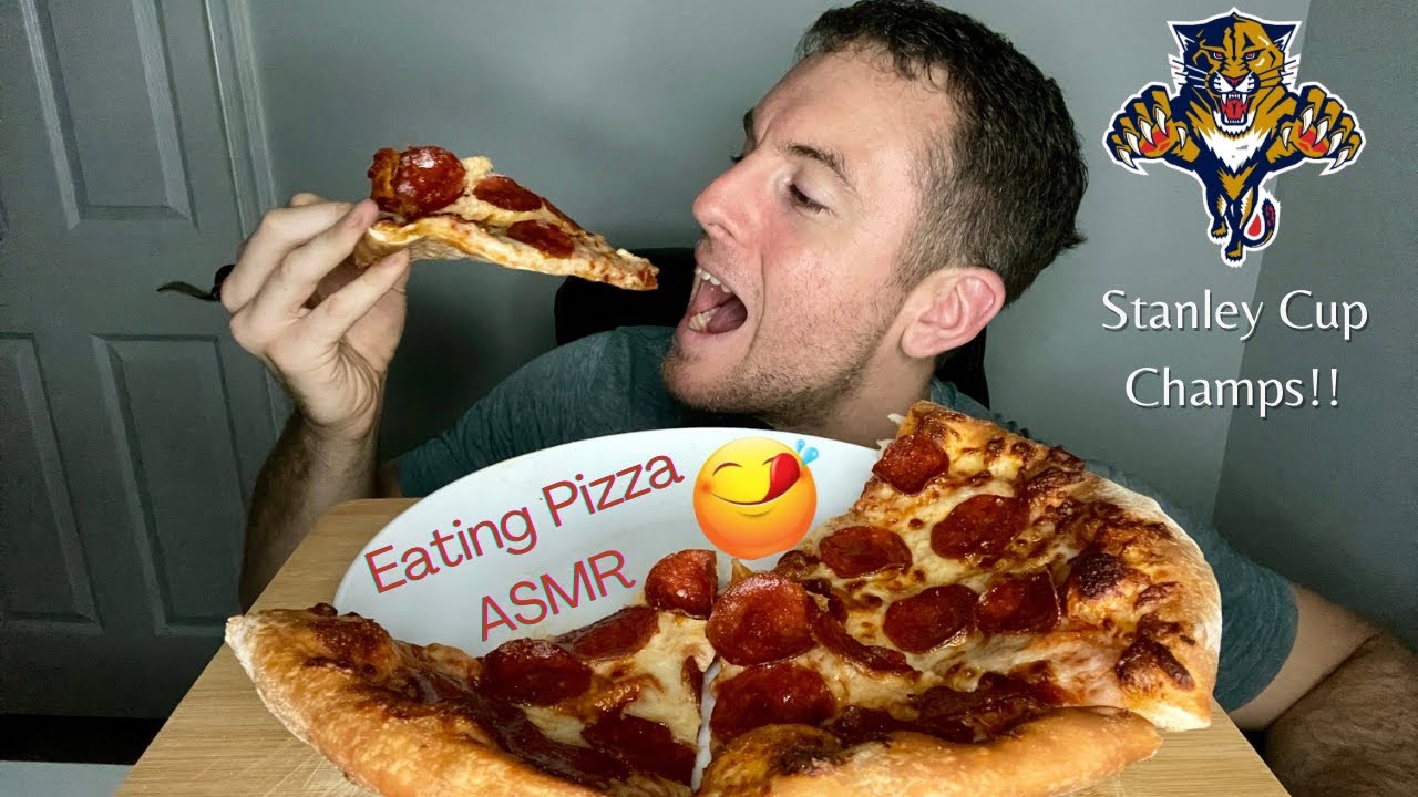 ASMR Domino’s Pizza Mukbang (Eating, Drinking, and Close-Up Mouth Sounds for Sleep & Relaxation)