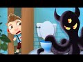 Something is Making Noise in the Toilet &amp; Knock Knock Who&#39;s There? Cartoon for Kids | New Episodes