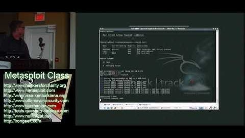 Metasploit Class Videos: 4 Meterpreter and Post Exploitation 3/6