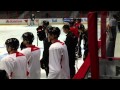 Senators coach yells at top line during practice