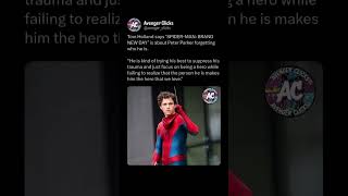 Tom Holland explains Peter Parker's heavy trauma in Spider-Man 4! 💔🕷️#SpiderMan4 #TomHolland #Shorts