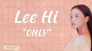 Lee Hi  Only s  Chua S