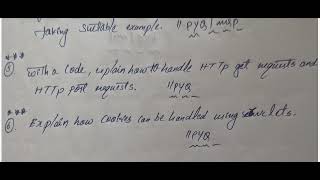 BIS402 | Advanced Java| Module-4| Very Important Questions for [ VTU ] 4th Semester 2022 Scheme