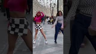 Fancam Jisoo Part. Blackpink Ddu Du Ddu Du. Cover Dance One Take In Public