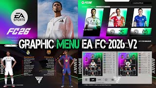 Download lagu PES 2017 NEW EA FC 2026 V2 GRAPHIC MENU FOR ALL PATCH