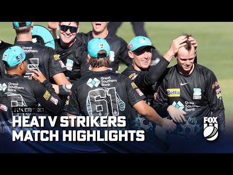 Adelaide Strikers vs Brisbane Heat - Match Highlights | 13/01/2023 | Fox Cricket