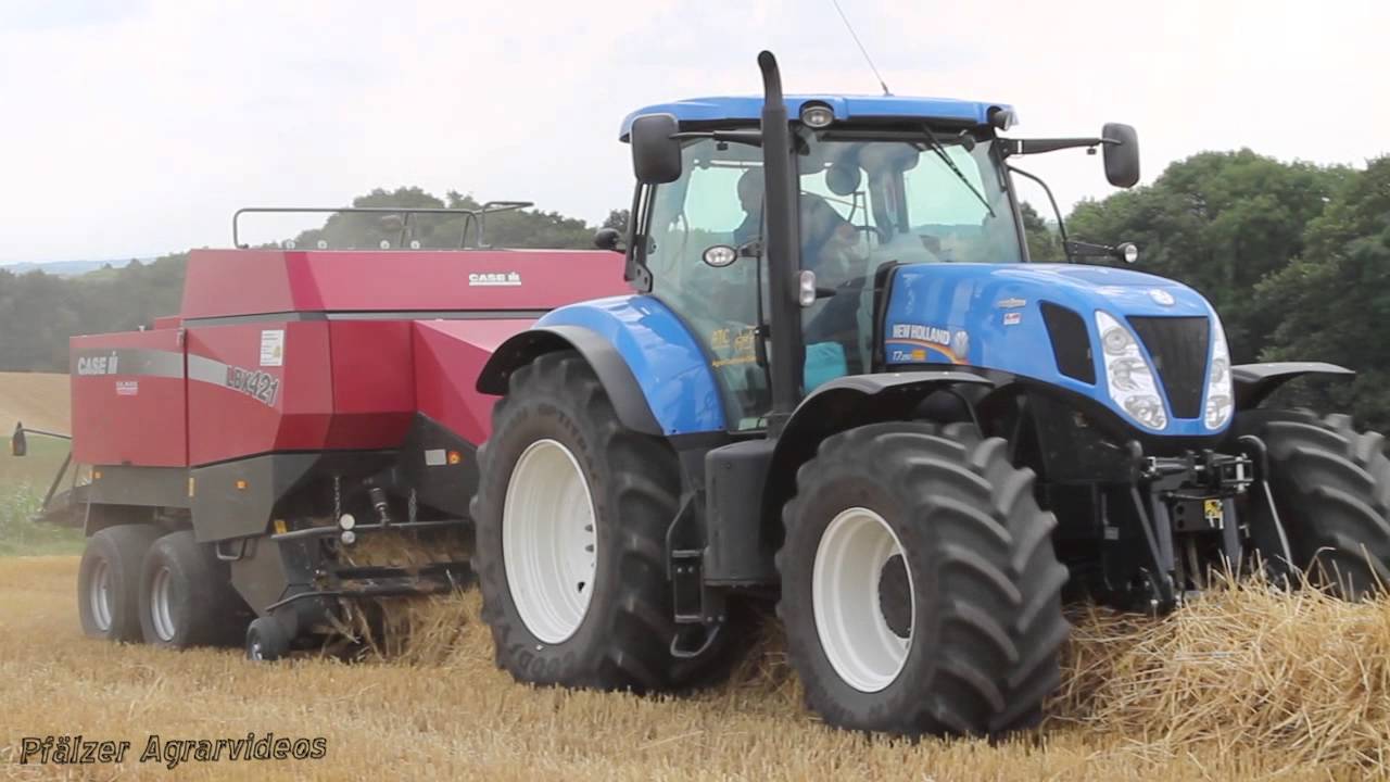 New Holland T7.250 & Case LBX421 [Uncut original Sound]