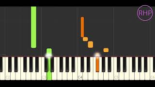 como tocar  Melendi ft Ha*Ash Destino o Casualidad -tutorial piano fácil