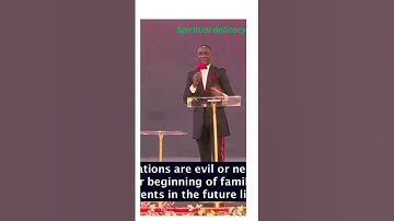 Evil foundations defined by Dr Pastor Paul Eneche (Dunamis)