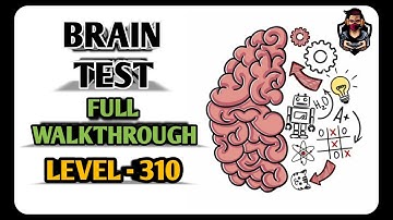 Brain Test - Level 310 - Tap them in order: Boy-Rabbit-Bird-Llama-Chicken-Cat | Full Walkthrough
