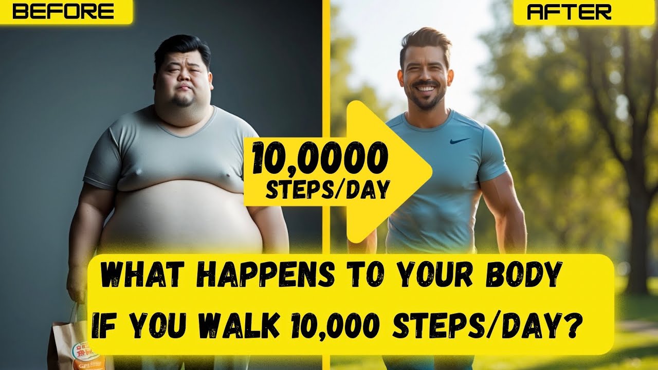 What Happens to Your Body If You Walk 10,000 Steps Every Day? (Life ...