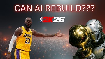 CAN THE AI REBUILD THE WORST TEAM IN THE NBA?? | NBA2K26 Sim |