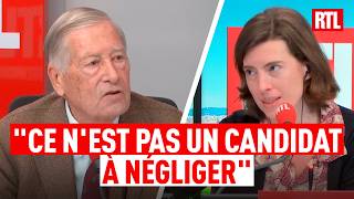 Bruno Retailleau, candidat LR 2027: "C'est un candidat d'un petit parti" selon Alain Duhamel sur RTL