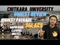 Chitkara university  aman dhattarwal college review  chitkara university chandigarh 