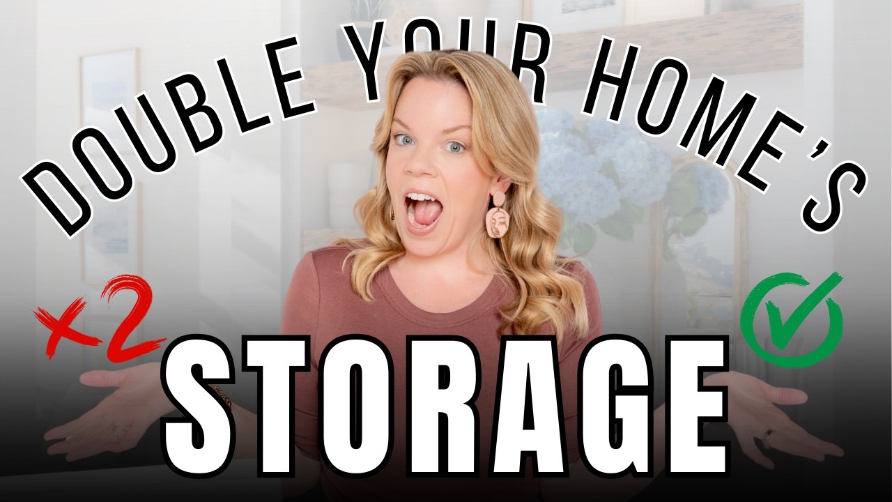 The Storage Secret Your Home Has Been Hiding - DOUBLE Your Space!