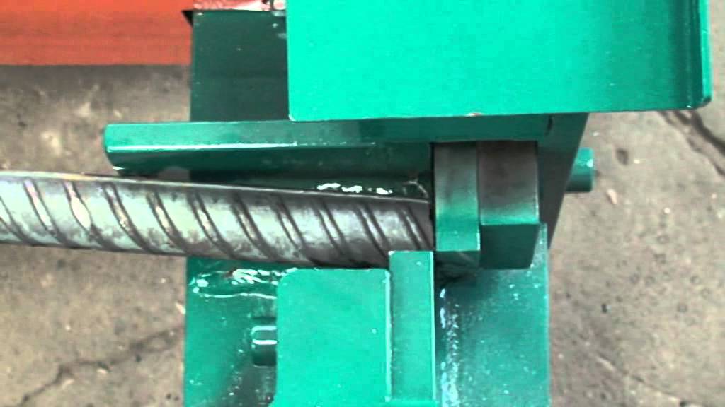 Betonstahl Schneidemaschine SX42 d36 1pc 65Kg/mm2 - YouTube