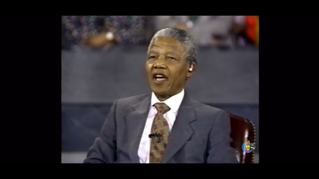 Nelson Mandela Town Hall Interview Highlights (6/21/1990)