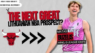 Matas Buzelis: The Next Great Lithuanian NBA Prospect? | 2024 NBA Draft Scouting Report