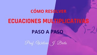 MULTIPLICATIVE EQUATIONS