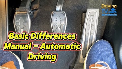 To Drive An Automatic And Manual What Is The Difference? Manual Car Automatic Car Basic Difference!