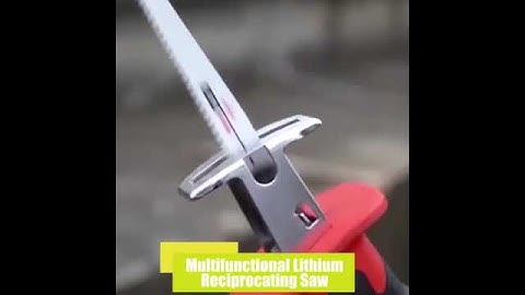 Multi-functional lithium reciprocating saw, cutting and sawing dual-use