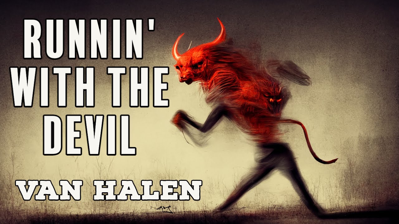 Van Halen - Runnin' With the Devil, but every lyric is an AI image