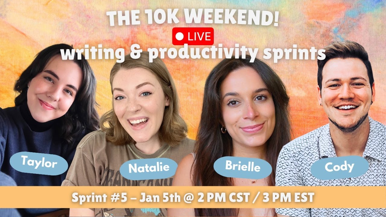 📖 10K Weekend!! (Stream #5) - 🌟 Featuring Taylor, Natalie, and Brielle ...