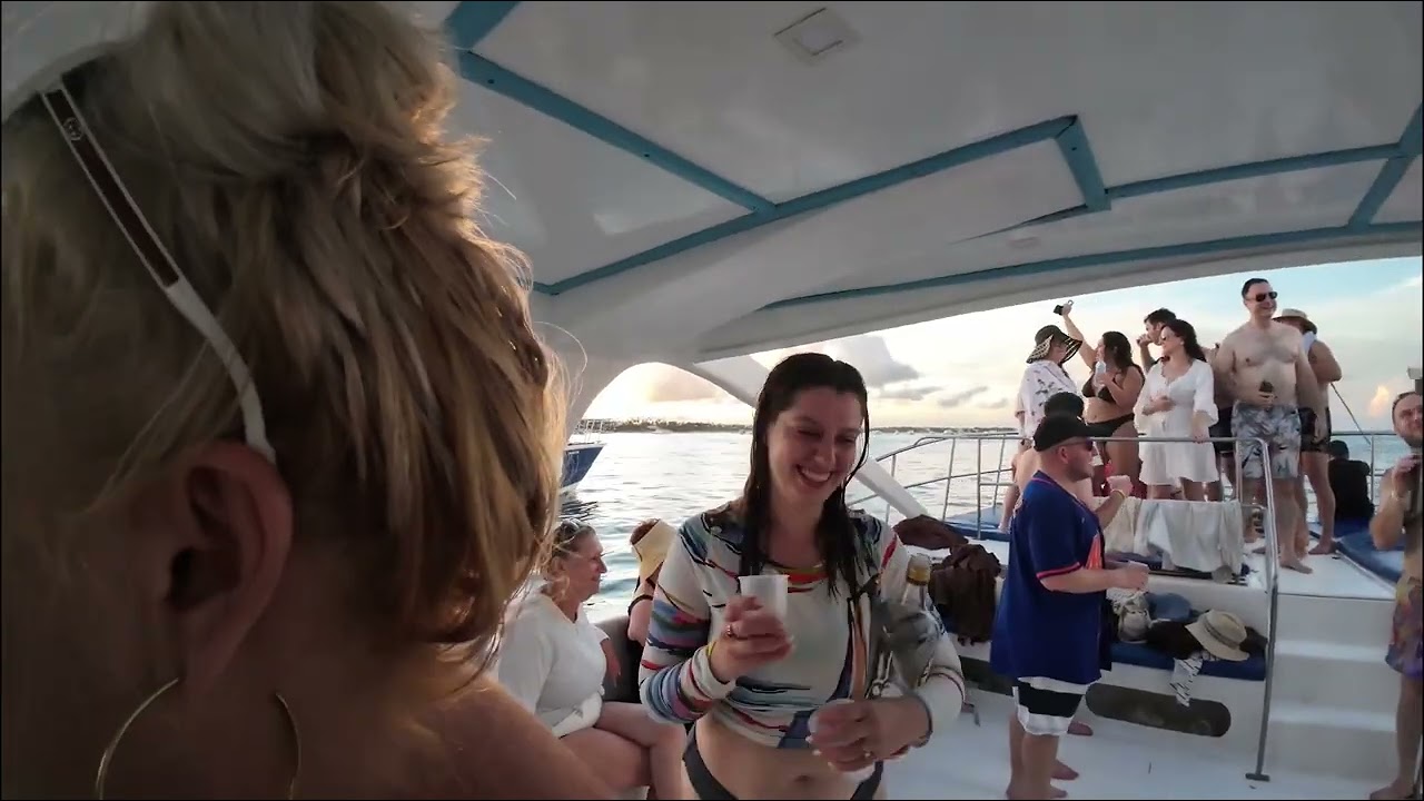 Dreams Royal Beach Resort/ Boat Party. Dominican Republic, Punta Cana part 2 [4k]