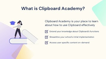 Clipboard Academy Feature Release