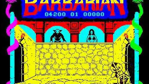 Barbarian  - Sinclair ZX Spectrum - Archive Gameplay 🎮