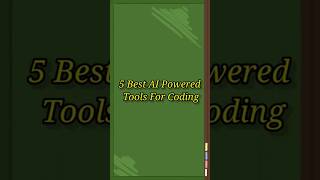 Guys here are the best Free AI tools for simplifying your coding journey.