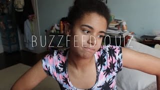 TAKING BUZZFEED QUIZES