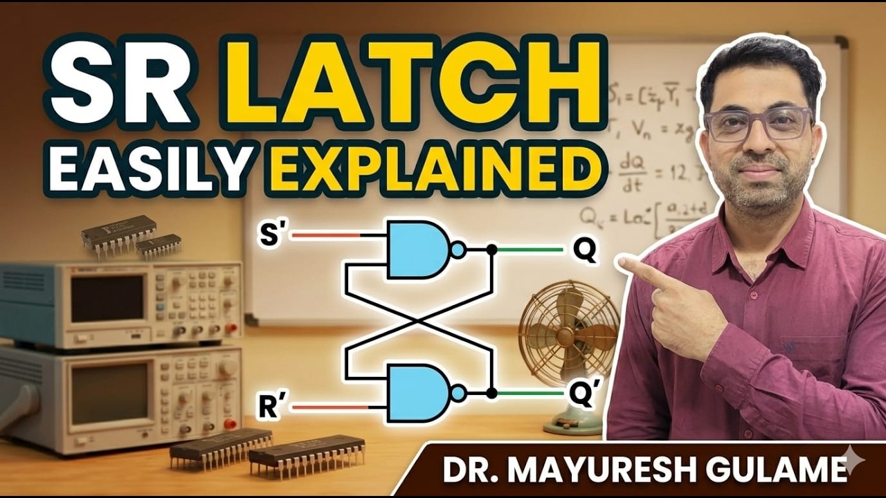 Latch Structure SR Latch Made Easy! 💡 Digital Logic Design Simplified - YouTube