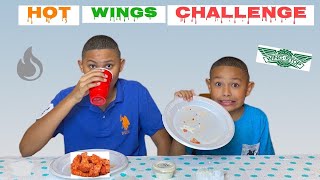 Hot Wings Challenge!! Winner wins a mystery prize!