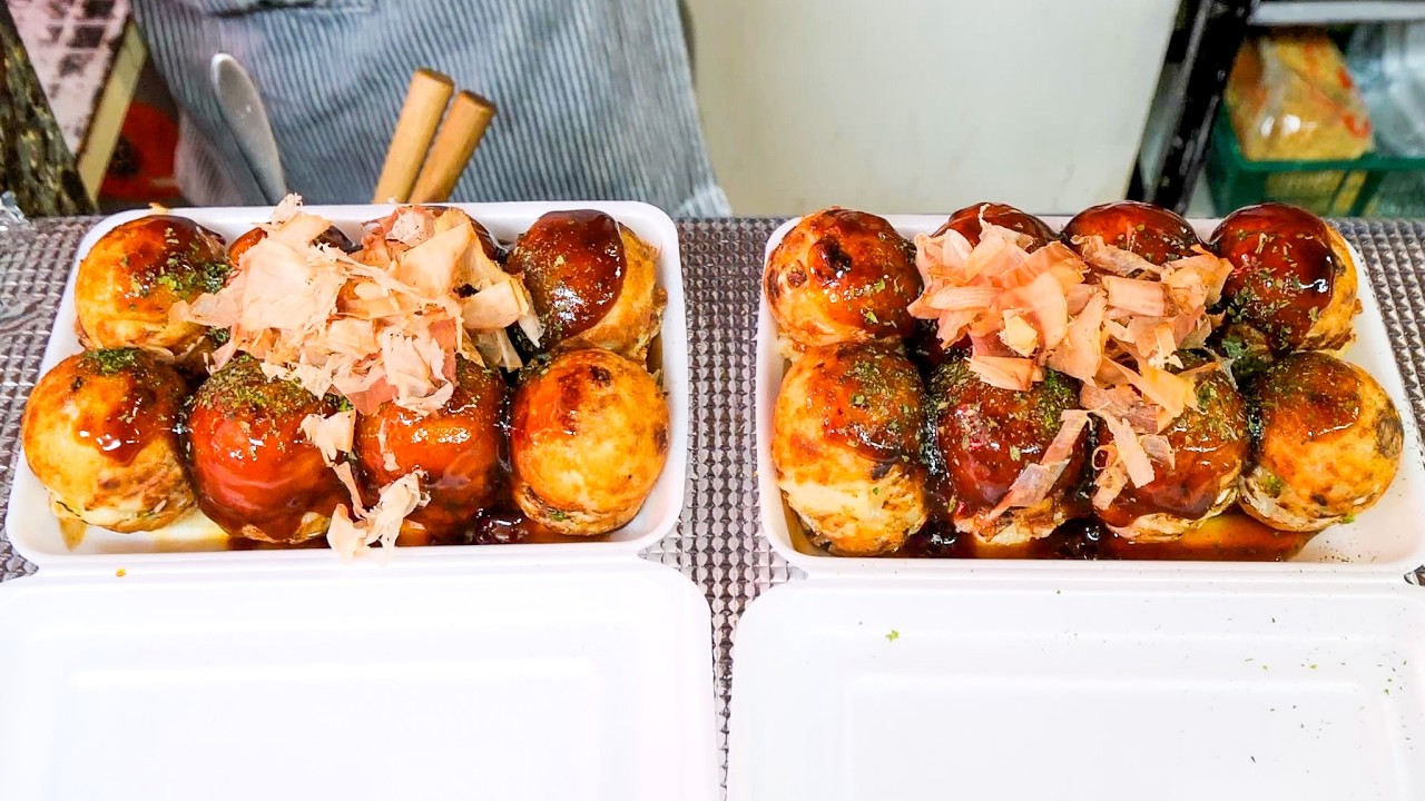 Why Is This Tiny Neighborhood Shop So Busy? 500g Takoyaki Made by