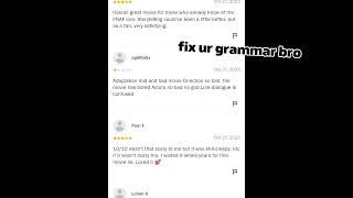 FNAF MOVIE HATE ROTTEN TOMATOES REVIEWS EDITION