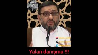 Hacı Şahin - Yalan haqqında...