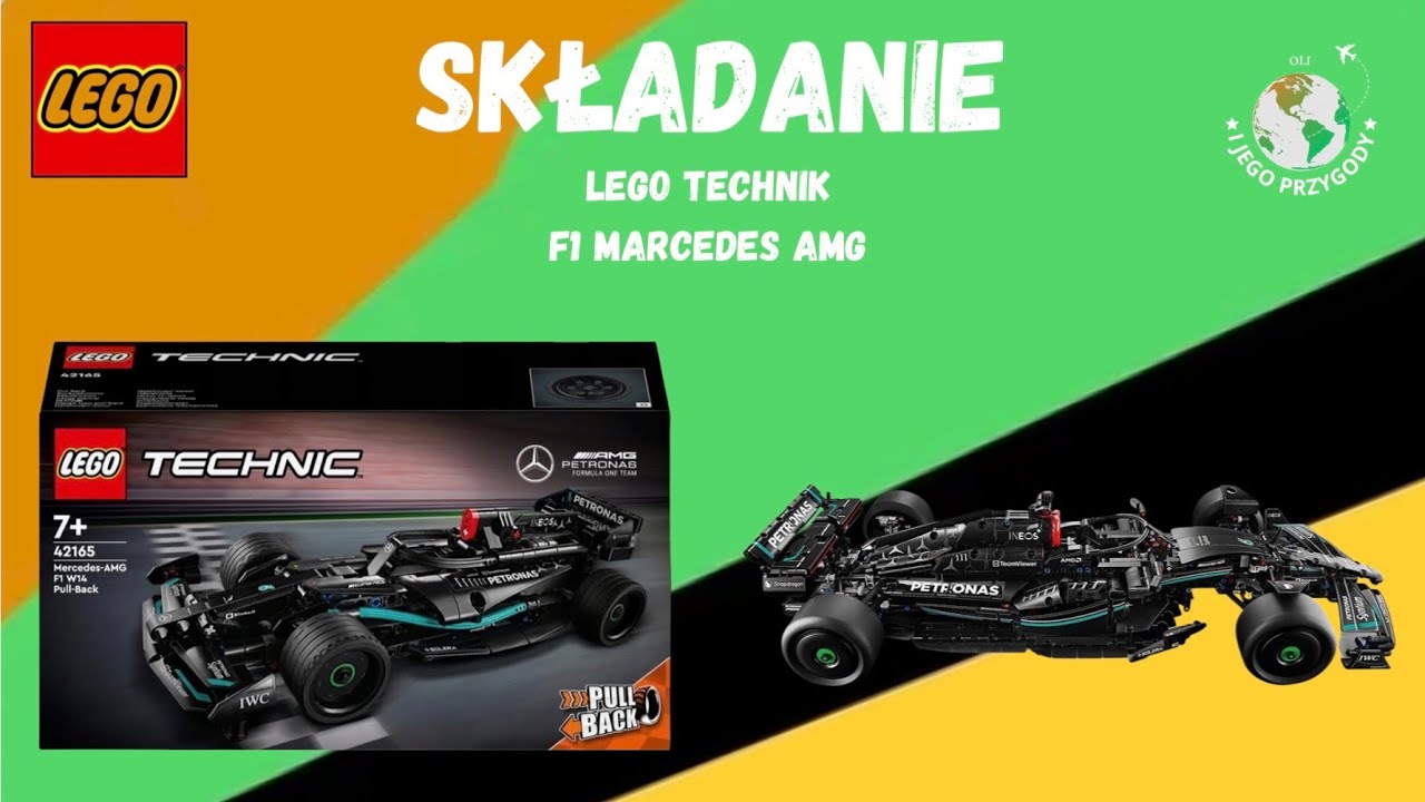 Składanie Lego technik f1 Marcedes AMG