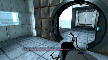 Lets Play Portal Part 1: The Tests Begin