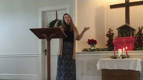 Pastor Sarah Garber: Dec 5 The Second Sunday of Ad...