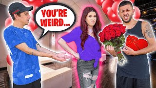 Asking FaZe Rug’s Girlfriend to BE MY VALENTINE.. **Awkward**