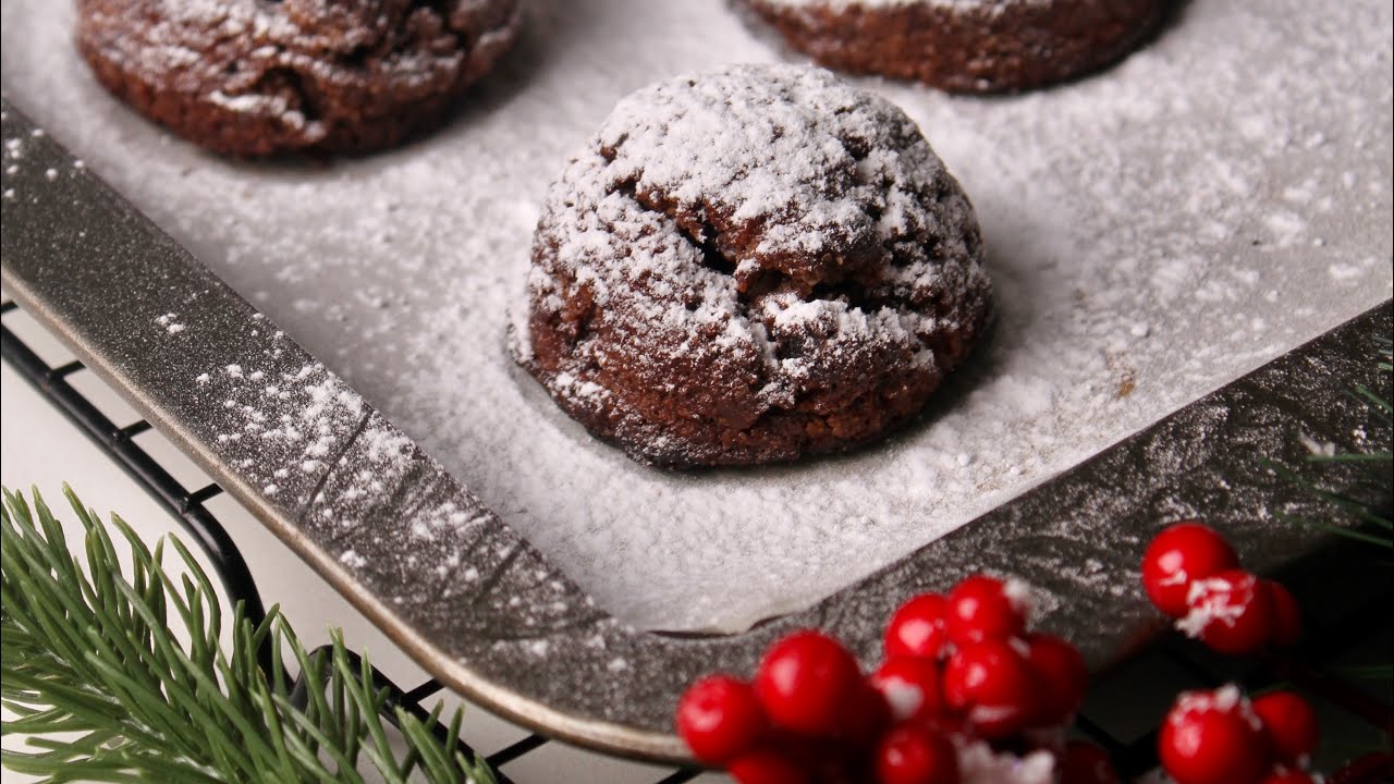 Keto Crinkle Cookies كيتو كوكيز 
