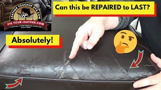 Repair PEELING Leather to LAST ! Leather Repair Kits that WORK. ASMR friendly.