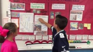 Canyon ISD's 3rd Grade Students Teaching Numbers Foundation Using an Anchor Chart