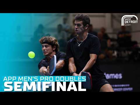 Jack Munro/Richard Livornese Jr. vs. Ronan Camron/Drake Palm - Men's Pro Doubles | APP Detroit Open