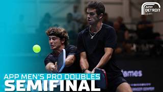 Jack Munro/Richard Livornese Jr. vs. Ronan Camron/Drake Palm - Men's Pro Doubles | APP Detroit Open